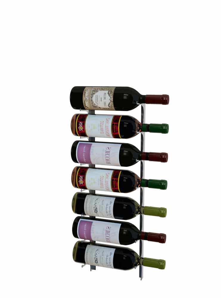 Revue 3 Ft Wall Mount Wine Racks | Metal Wine Racks